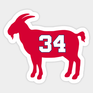 Charles Barkley Philadelphia Goat Qiangy Sticker